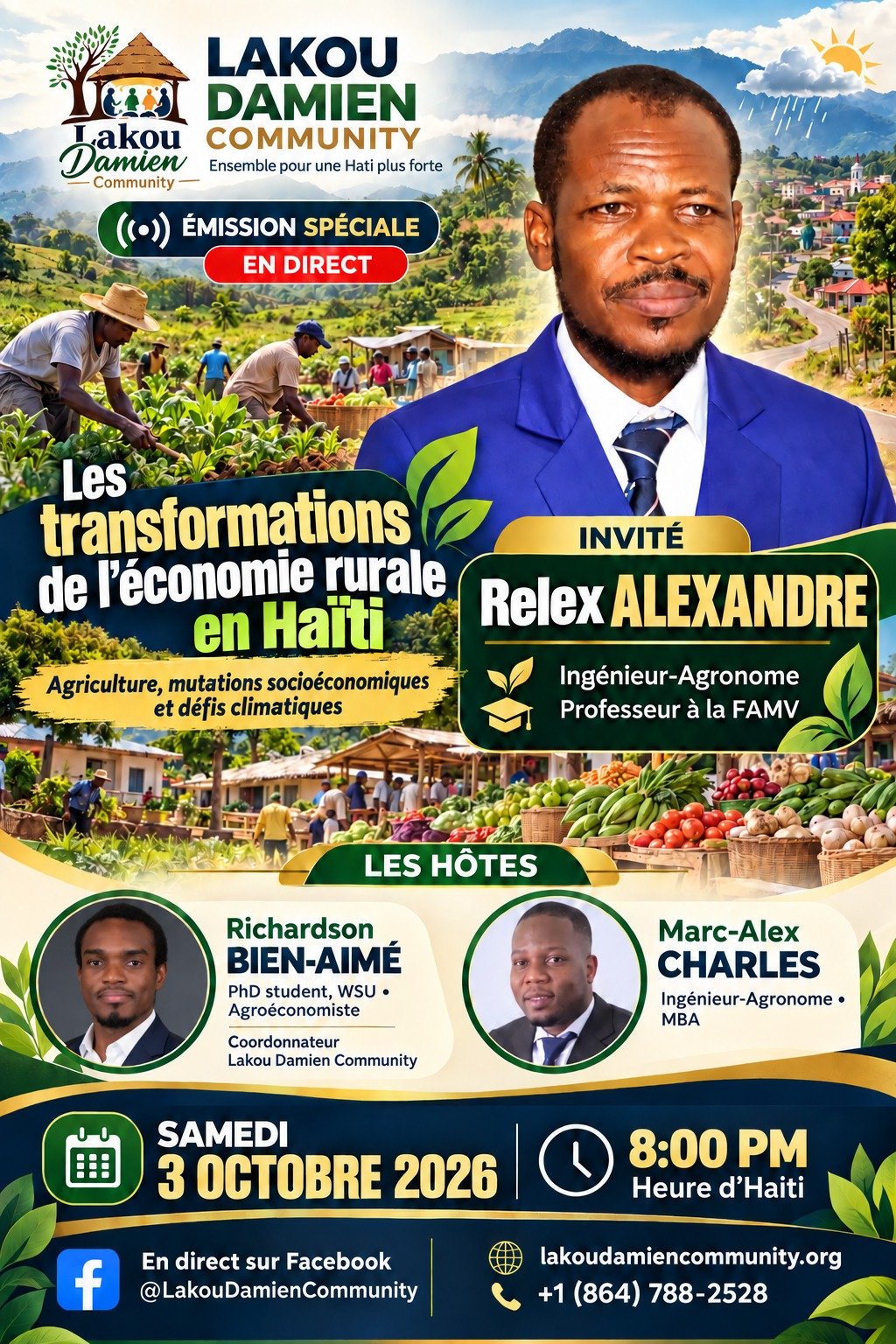 Les transformations de l'économie rurale en Haïti