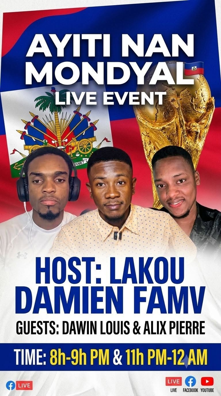 Ayiti nan Mondyal – Live Event