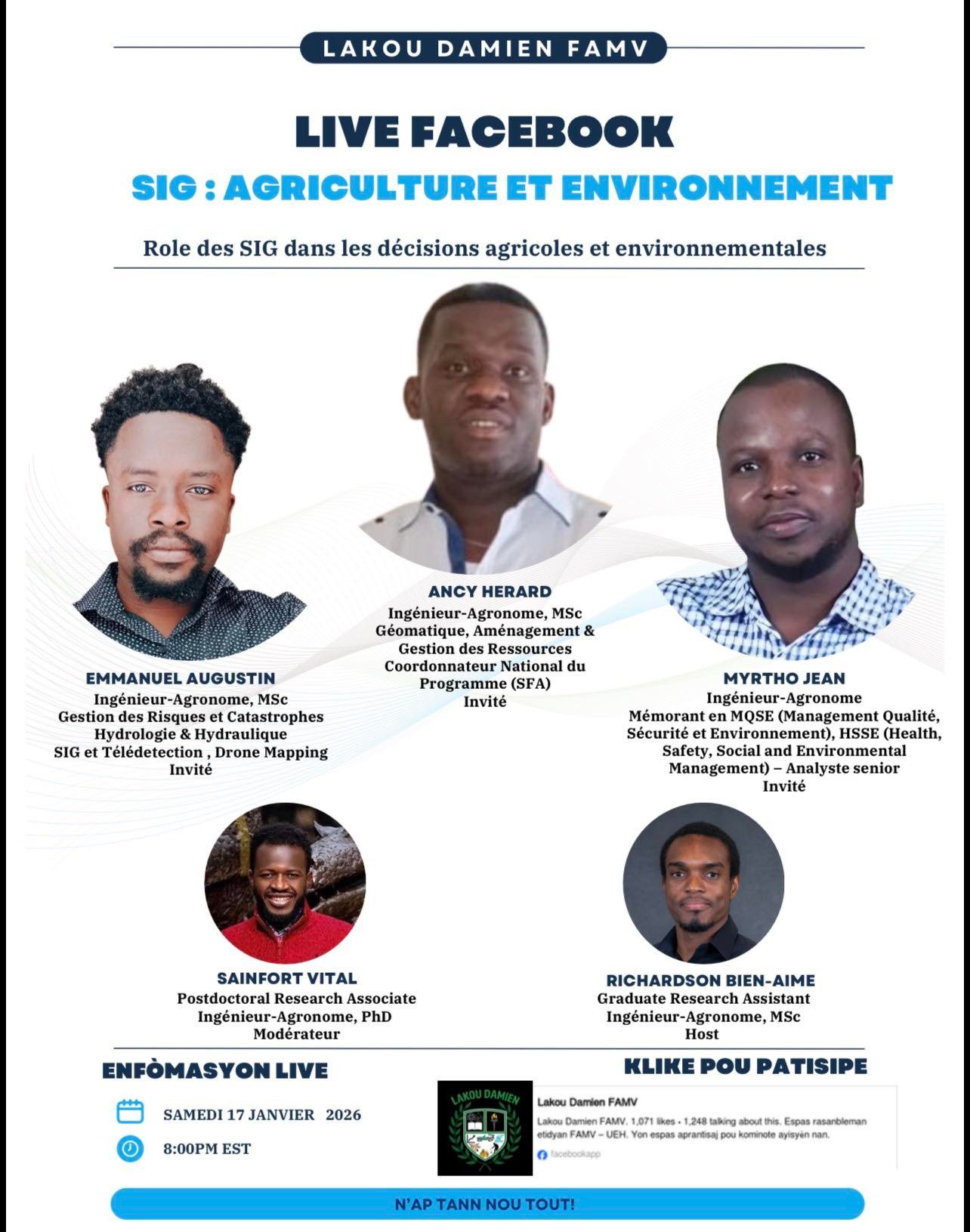 SIG : Agriculture et Environnement